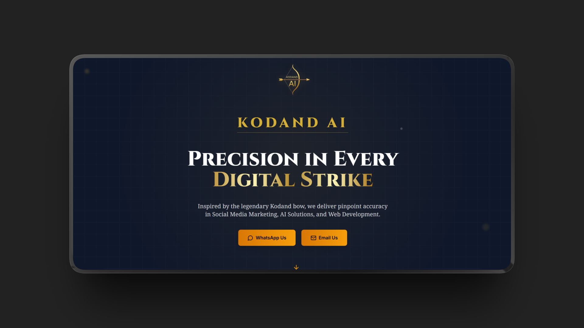 Kodand AI Website